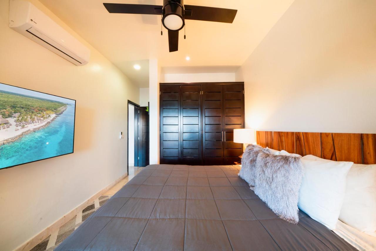 Condo Surf 405 - Luxury Oceanview Beachfront 3 Bedroom With Gym - At El Faro Condos Playa del Carmen Bagian luar foto